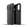 iPhone 13 Pro Kuori Full Leather Case Musta