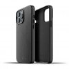 iPhone 13 Pro Max Kuori Full Leather Case Musta