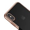 Glitter Case till iPhone Xs Max Suojakuori Kovamuovi Keltainend