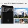 Google Pixel 8 Kameran linssinsuojus Glas.tR EZ Fit Optik 2-pakkaus Musta