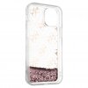 iPhone 12 Mini Suojakuori Liquid Glitter Vaaleanpunainen