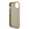 iPhone 15 Kuori Perforated Glitter Kulta