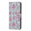Huawei Mate 20 Lite Suojakotelo PU-nahka Motiv Vaaleanpunainen Blommor