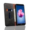 Huawei P Smart 2018 MobilSuojakotelo PU-nahka Retro Musta
