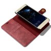 Huawei P10 Plånboksfodral Löstagbart Skal Röd