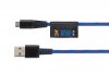 Solid Blue Longlife Kaapeli 1M USB till Micro-USB Sininen