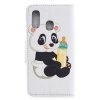 Samsung Galaxy A40 Kotelo PU-nahka Aihe Panda