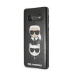 Samsung Galaxy S10 Kuori Kovamuovi Karl ja Choupette Musta