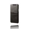 Samsung Galaxy A80 Suojakuori Korttitasku PU-nahka Musta