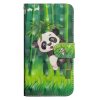 Sony Xperia 1 Suojakotelo Korttitasku Motiv Panda på Puud
