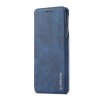 Samsung Galaxy S10 Kotelo Retro PU-nahka Sininen