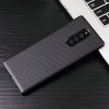 Sony Xperia 1 Suojakuori Hiilikuiturakenne TPU-materiaali-materiaali Musta