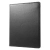 iPad (2/3/4) Kotelo 360 Astetta Käännettävä Litchi PU-nahka Musta