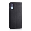 Huawei P20 Pro Kotelo Aito Nahka Caller-ID-toiminto Musta