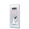 Samsung Galaxy S10E Kuori Kovamuovi Fun Choupette Läpinäkyvä