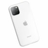 iPhone 11 Pro Kuori Liquid Silikoniii Huurrettu Valkoinen