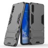 Samsung Galaxy A70 Suojakuori Armor TPU-materiaali-materiaali Kovamuovi Harmaa