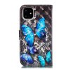 iPhone 11 Suojakotelo Korttitasku Motiv Sininena Fjärilar