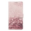 Samsung Galaxy A10 Kotelo Korttitasku Aihe Vaaleanpunainen Kimallus