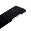 Samsung Galaxy S10 Suojakuori Aito Nahka Krokotiilikuvio Musta