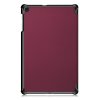 Samsung Galaxy Tab A 10.1 2019 T510 T515 Taitettava Smart Kotelo Telineellä Punainen