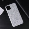 iPhone 11 Pro Suojakuori Kovamuovi Glitter Hopea