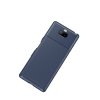 Sony Xperia 10 Suojakuori Hiilikuiturakenne TPU-materiaali-materiaali Sininen