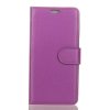 Sony Xperia L3 Kotelo Litchi PU-nahka Violetti