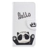 Samsung Galaxy A40 Kotelo PU-nahka Aihe Hello Panda