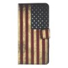 Samsung Galaxy A50 Suojakotelo PU-nahka Motiv USA-flagga