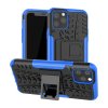iPhone 11 Pro Suojakuori Kovamuovi TPU-materiaali-materiaali Rengaskuvio Telinetoiminto Musta Sininen