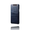 Samsung Galaxy A80 Suojakuori Korttitasku PU-nahka MörkSininen