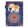 iPad 10.2 Suojakotelo Motiv Elefant och Mandala