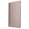 iPad 10.2 Kotelo Origami Silkkinen rakenne Kulta