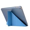 iPad 10.2 Suojakotelo Origami Silkkinen rakenne LjusSininen