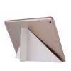 iPad 10.2 Kotelo Origami Silkkinen rakenne Valkoinen