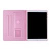 iPad 10.2 Kotelo Aihe Violetti Vaaleanpunainen Marmori