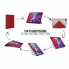 iPad Pro 12.9 2020 Origami Kotelo Punainen
