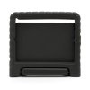 iPad (2/3/4) Kuori Kahvalla EVA Musta