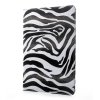 iPad 9.7 Kotelo 360 Astetta Käännettävä Zebra Musta Valkoinen