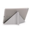 iPad 9.7 Kotelo PU-nahka Origami Telineellä Harmaa