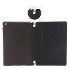 iPad 9.7 Kotelo PU-nahka Origami Telineellä Musta