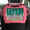 iPad 9.7 Suojakuori Lapsille Silikonii Groda Vaaleanpunainen