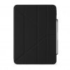 iPad Air 13 (M2/M3) Kotelo Origami No3 Pencil Case Musta