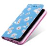 iPhone 11 Pro Kotelo Kimallus Kukkakuvio Sininen
