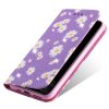 iPhone 11 Pro Kotelo Kimallus Kukkakuvio Violetti