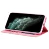 iPhone 11 Pro Kotelo Kimallus Kukkakuvio Vaaleanpunainen