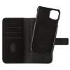 iPhone 11 Pro Suojakotelo Premium Wallet Löstagbart Suojakuori Musta
