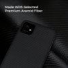 iPhone 11 Pro Max Kuori Air Case Musta/Harmaa Twill