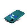 iPhone 11 Pro Max Skal med Två Kortfack Ljusblå
